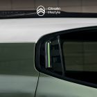 4er-Set Colors Clips für Citroën C4 2025 / C3A / C5A, grün mit Chevron-Muster