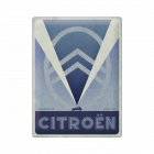 METALLSCHILD CITROËN-LOGO