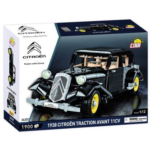 SPIELZEUG CITROËN TRACTION VOR 11C 1938 2120 BLÖCKE SCHWARZ