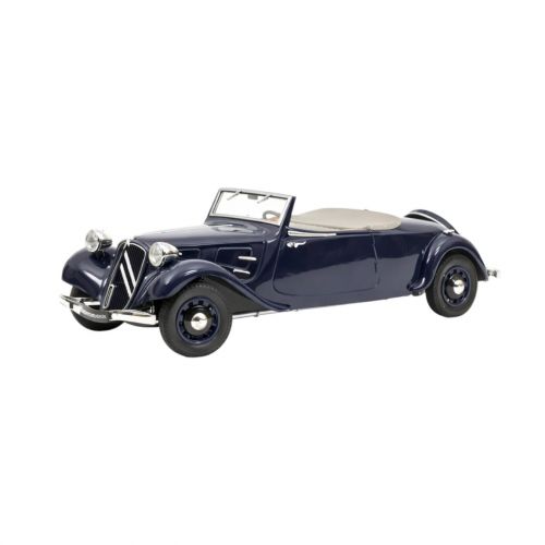 MINIATUR CITROËN TRACTION CABRIOLET 1938 1/18 DUNKELBLAU