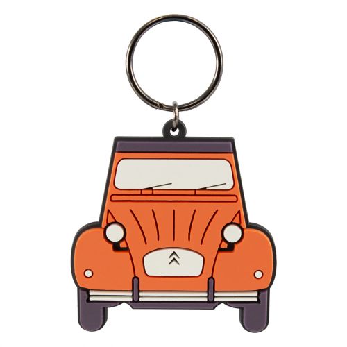 CITROËN 2CV ORANGER SCHLÜSSELANHÄNGER