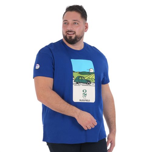 Ruckfield 2CV Marineblaues T-Shirt