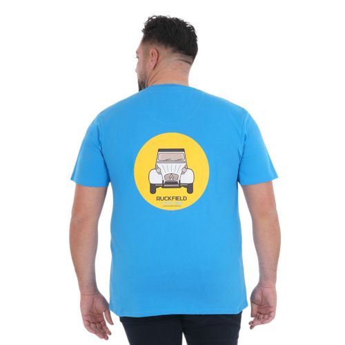 Ruckfield 2CV Blaues T-Shirt