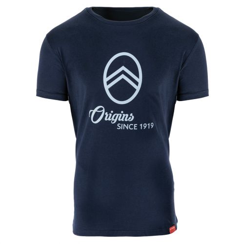 T-SHIRT ORIGINS CITROËN BLAU UNISEX
