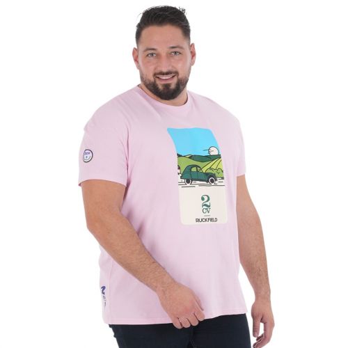 Ruckfield 2CV Rosa T-Shirt