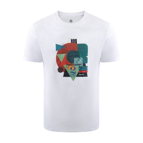 CITROËN 2CV WEISSES T-SHIRT