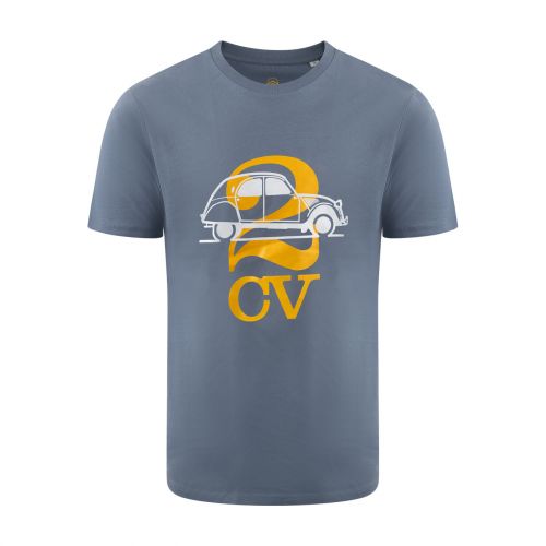 CITROËN 2CV BLAUES T-SHIRT